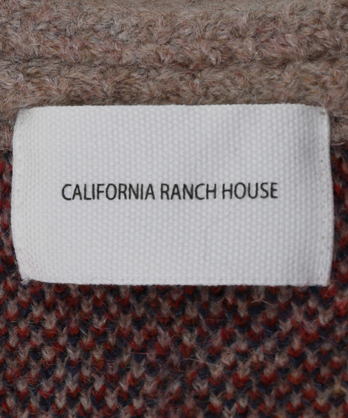 B.C STOCK（ベーセーストック）の「《追加》ジャガード柄モヘヤMIX カーディガン2（カーディガン/ボレロ・メンズ・ベージュ/グリーン/ブルー系その他・LARGE/MEDIUM）」の20枚目の写真