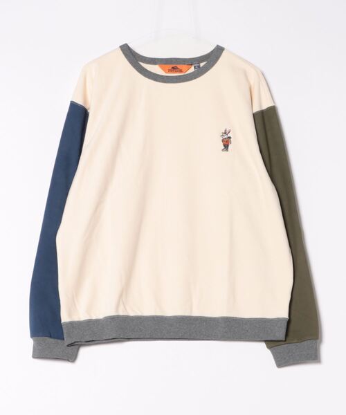 KRIFF MAYER(クリフメイヤー)の「もちのびラビットロンT(スタンド)(Tシャツ/カットソー・メンズ・カラフル/ブラウン/カーキ/ブラック/グレー/ナチュラル・X-LARGE/LARGE/MEDIUM)」の15枚目の写真