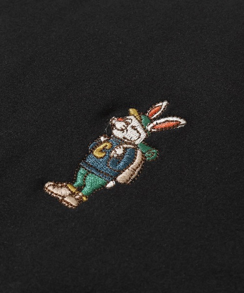 KRIFF MAYER(クリフメイヤー)の「もちのびラビットロンT(スタンド)(Tシャツ/カットソー・メンズ・カラフル/ブラウン/カーキ/ブラック/グレー/ナチュラル・X-LARGE/LARGE/MEDIUM)」の11枚目の写真