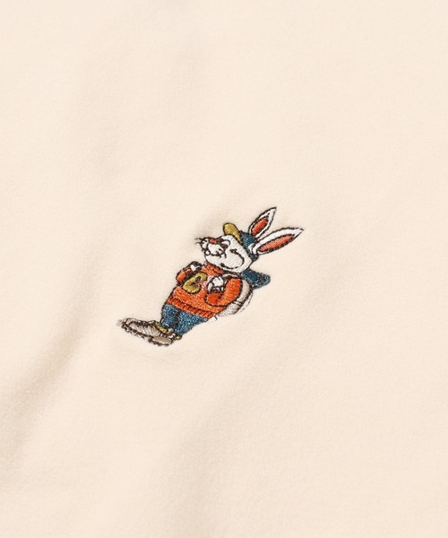 KRIFF MAYER(クリフメイヤー)の「もちのびラビットロンT(スタンド)(Tシャツ/カットソー・メンズ・カラフル/ブラウン/カーキ/ブラック/グレー/ナチュラル・X-LARGE/LARGE/MEDIUM)」の13枚目の写真