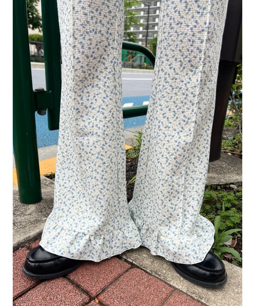 WC(ダブル シー)の「フラワーフリルフレアパンツ(その他パンツ・レディース・ホワイト/グリーン/ピンク・FREE)」の22枚目の写真