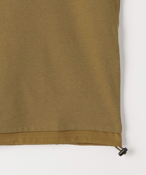 green label relaxing(グリーンレーベルリラクシング)の「シティアクティビTee Tシャツ -吸水速乾-(Tシャツ/カットソー・メンズ・ライム/マスタード/ホワイト/ブラック・M/XL/S/L)」の9枚目の写真