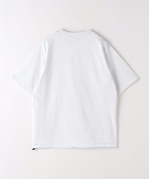 green label relaxing(グリーンレーベルリラクシング)の「シティアクティビTee Tシャツ -吸水速乾-(Tシャツ/カットソー・メンズ・ライム/マスタード/ホワイト/ブラック・M/XL/S/L)」の5枚目の写真