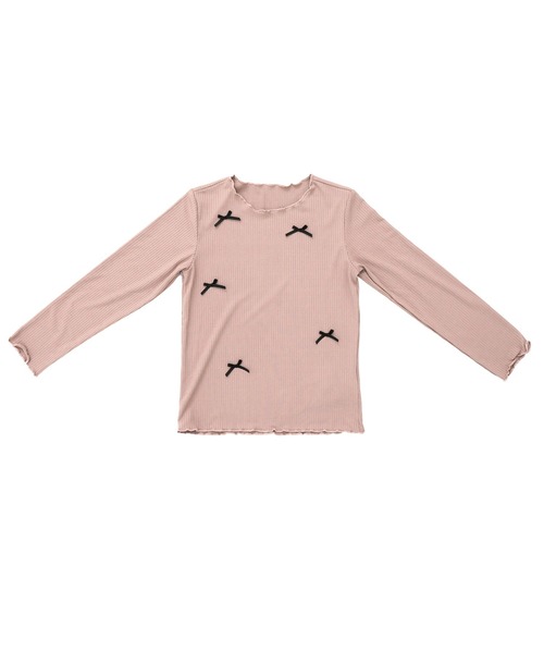 Bee des Bee(ビーデスビー)の「メロウリボントップス(その他トップス・キッズ・ピンク系1/ブラック/パープル・130cm/120cm/110cm/100cm/150cm/140cm)」の10枚目の写真