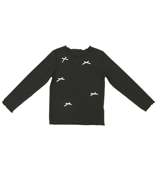 Bee des Bee(ビーデスビー)の「メロウリボントップス(その他トップス・キッズ・ピンク系1/ブラック/パープル・130cm/120cm/110cm/100cm/150cm/140cm)」の5枚目の写真