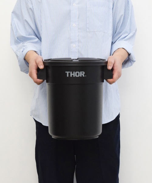 THOR ROUND BUCKET DC ソー ラウンドバケツ ディーシー 蓋付き