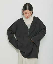 ADAM ET ROPE' | ２WAYリネンロンTEEブラウス(シャツ/ブラウス)