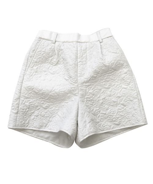 DONOBAN(ドノバン)の「フラワーキルティングショートパンツ(その他パンツ・レディース・ブラック/ホワイト・ONE)」の20枚目の写真