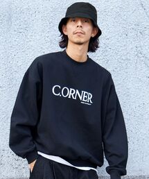 FFEIN | 【FFEIN(フェイン)】センターロゴプルオーバースウェット / スウェット クルーネック  裏起毛【セットアップ対応】(スウェット)