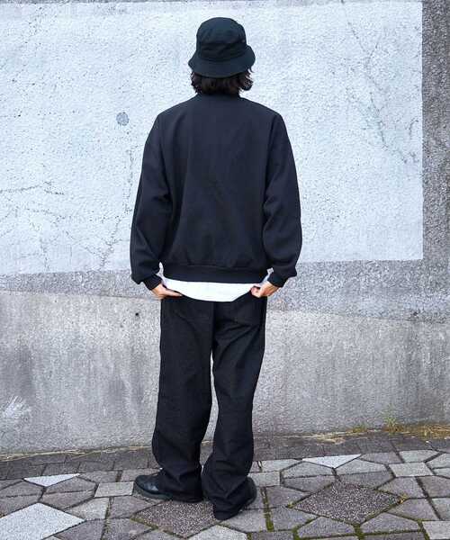 FFEIN（フェイン）の「【FFEIN(フェイン)】センターロゴプルオーバースウェット / スウェット クルーネック  裏起毛【セットアップ対応】（スウェット・メンズ・ネイビー/ブラック/アッシュグレー・SMALL/MEDIUM/LARGE）」の9枚目の写真