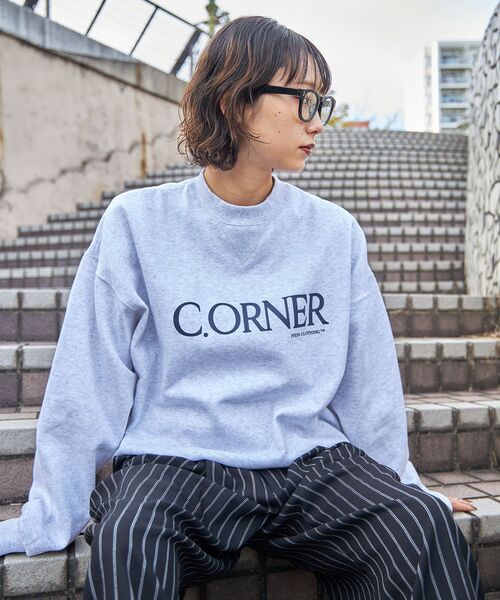 FFEIN（フェイン）の「【FFEIN(フェイン)】センターロゴプルオーバースウェット / スウェット クルーネック  裏起毛【セットアップ対応】（スウェット・メンズ・ネイビー/ブラック/アッシュグレー・SMALL/MEDIUM/LARGE）」の19枚目の写真