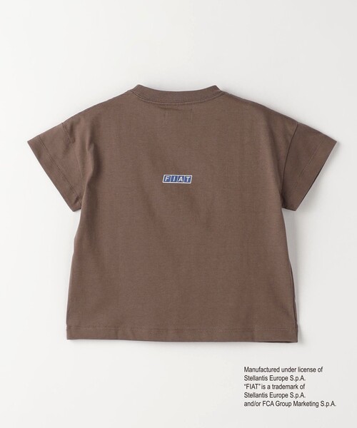 green label relaxing(グリーンレーベルリラクシング)の「【別注】<URBAMENT>TJ FIAT PANDA Tシャツ / キッズ 100cm-130cm(Tシャツ/カットソー・キッズ・ネイビー/ブラウン/ホワイト・120cm/110cm/100cm/130cm)」の9枚目の写真