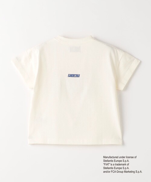 green label relaxing(グリーンレーベルリラクシング)の「【別注】<URBAMENT>TJ FIAT PANDA Tシャツ / キッズ 100cm-130cm(Tシャツ/カットソー・キッズ・ネイビー/ブラウン/ホワイト・120cm/110cm/100cm/130cm)」の15枚目の写真