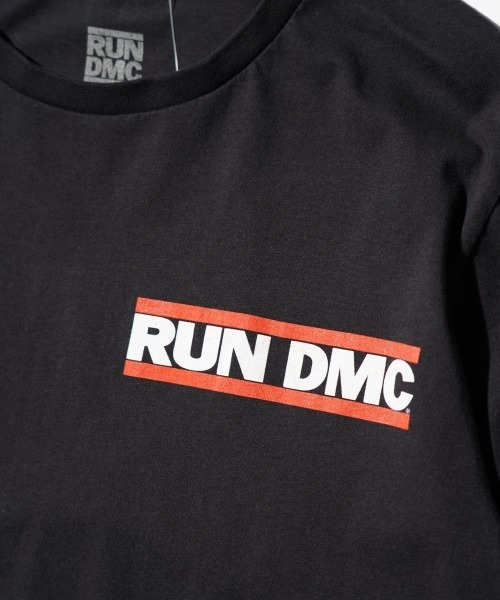 THRIFTY LOOK（スリフティールック）の「THRIFTY LOOK / スリフティールック THRIFTY "RUN DMC" TEE ランディーエムシー ヒップホップTシャツ  ユーズド加工（Tシャツ/カットソー・メンズ・ブラック/ブラック系その他・LARGE/X-LARGE/MEDIUM）」の15枚目の写真