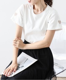 SUGAR BISKET | ハートカットTシャツ(Tシャツ/カットソー)