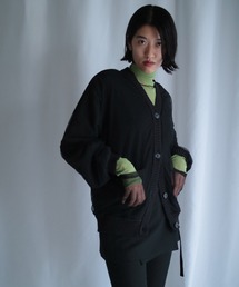 G.V.G.V.（ジーヴィージーヴィー）の「LAYERED KNIT CARDIGAN（カーディガン/ボレロ）」