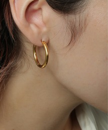 【ORLEAN】メタルフープピアス 25mm