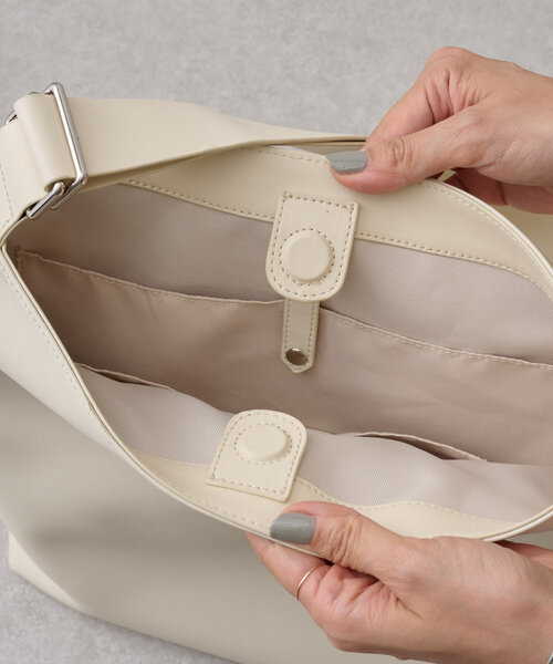 LIVETART(リヴェタート)の「《LIVETART》 2WAYトートバッグ(トートバッグ・レディース・アイボリー/ブラック・FREE)」の18枚目の写真