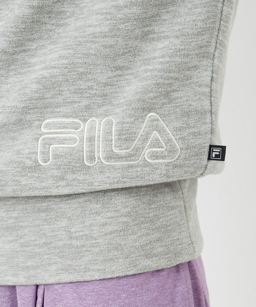 FILA(フィラ)の「杢フリーストレーナー 杢調スウェット(スウェット・レディース・グレー/カーキ/ライトピンク/ブラック・SMALL/MEDIUM/LARGE/X-LARGE)」の19枚目の写真