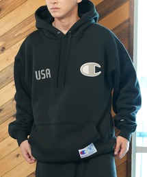 CHAMPION/チャンピオン プルオーバーパーカー/スウェット オーバーサイズ 裏起毛 セットアップ対応 ユニセックス C3-A110