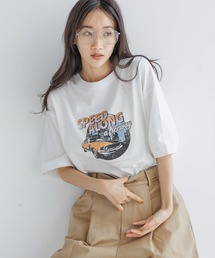 LOWRYS FARM | ビンテージバンＴＳＳ 143213(Tシャツ/カットソー)