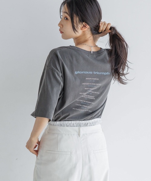 Riiです。 LOWRYS FARM（ローリーズファーム）の「ビンテージバンTSS