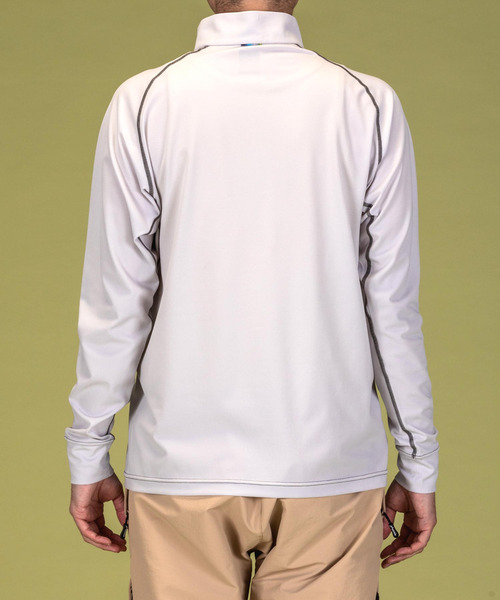 phenix OUTDOOR(フェニックスアウトドア)ハーフジップ長袖Tシャツ/メンズTシャツ/速乾/ストレッチ/快適/抗菌/防臭/ティーシャツ/インナー（Tシャツ/カットソー）｜phenix outdoor（フェニックスアウトドア）