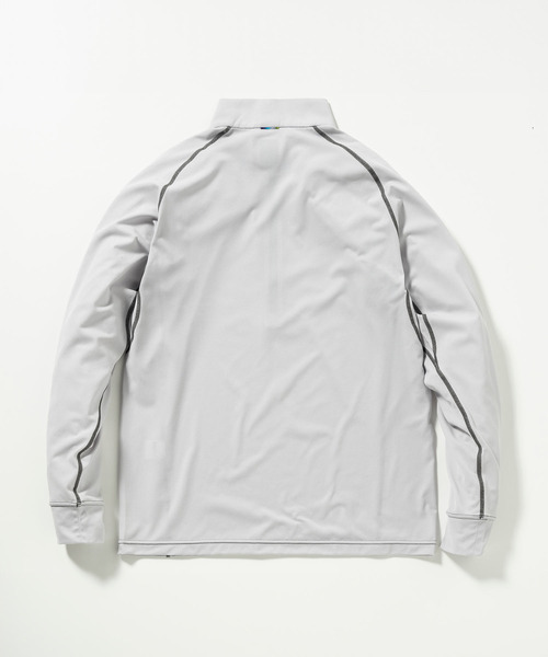 phenix OUTDOOR(フェニックスアウトドア)ハーフジップ長袖Tシャツ/メンズTシャツ/速乾/ストレッチ/快適/抗菌/防臭/ティーシャツ/インナー（Tシャツ/カットソー）｜phenix outdoor（フェニックスアウトドア）