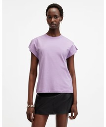 RUE SPLIT SHOULDER CREW NECK T-SHIRT | RUE スプリット ショルダー クルー ネック Tシャツ