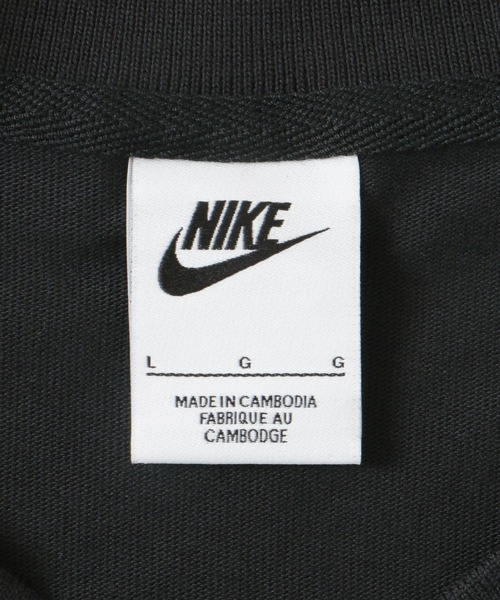 NIKE（ナイキ）の「NIKE　HENLEY ロングスリーブ トップ（Tシャツ/カットソー・メンズ・ホワイト/ブラック・LARGE/MEDIUM/X-LARGE）」の7枚目の写真