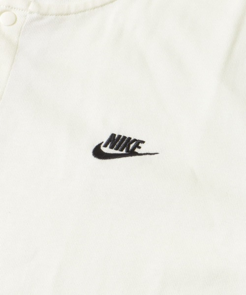 NIKE（ナイキ）の「NIKE　HENLEY ロングスリーブ トップ（Tシャツ/カットソー・メンズ・ホワイト/ブラック・LARGE/MEDIUM/X-LARGE）」の8枚目の写真