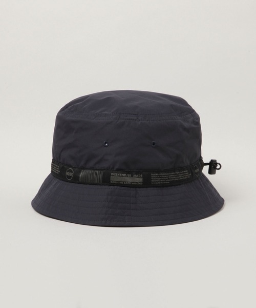 WEEKEND(ER)（ウィークエンダー）の「【WEEKEND(ER)&CO./ウィークエンダー】Packable Hat/バケットハット（ハット・メンズ・ブラック/グレー系その他/グリーン・FREE）」の8枚目の写真