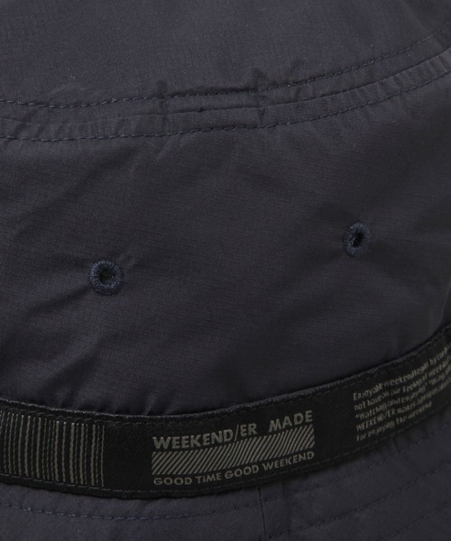WEEKEND(ER)（ウィークエンダー）の「【WEEKEND(ER)&CO./ウィークエンダー】Packable Hat/バケットハット（ハット・メンズ・ブラック/グレー系その他/グリーン・FREE）」の13枚目の写真