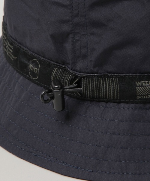 WEEKEND(ER)（ウィークエンダー）の「【WEEKEND(ER)&CO./ウィークエンダー】Packable Hat/バケットハット（ハット・メンズ・ブラック/グレー系その他/グリーン・FREE）」の14枚目の写真