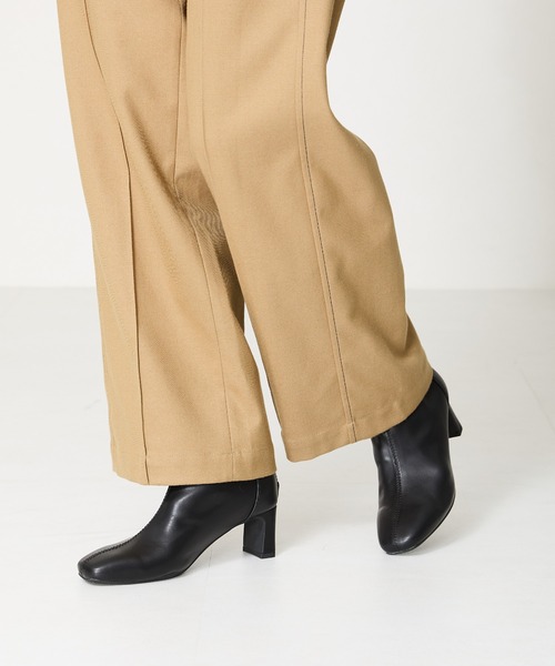 ORiental TRaffic(オリエンタルトラフィック)の「ストレッチヒールバックジップブーツ 41406(ブーツ・レディース・ガンメタ/ブラック/ベージュ・S/M/L/LL)」の20枚目の写真