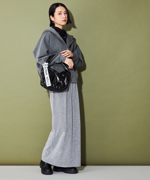 CITEN(シテン)の「<CITEN>パフ ミニ ハンドバッグ(ハンドバッグ・レディース・シルバー/ブラック・FREE)」の7枚目の写真