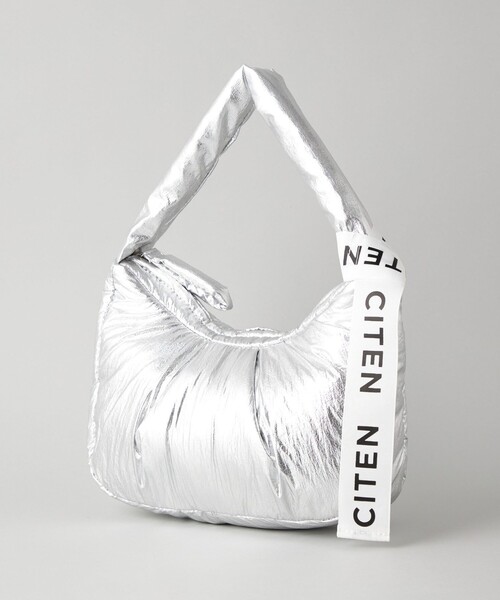 CITEN(シテン)の「<CITEN>パフ ミニ ハンドバッグ(ハンドバッグ・レディース・シルバー/ブラック・FREE)」の12枚目の写真