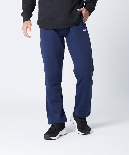 FILA（フィラ）の「裏起毛　スウエットパンツ（スウェットパンツ・メンズ・ネイビー/ブラック/杢グレー・X-LARGE/MEDIUM/LARGE）」の3枚目の写真