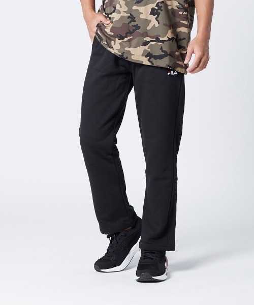 FILA（フィラ）の「裏起毛　スウエットパンツ（スウェットパンツ・メンズ・ネイビー/ブラック/杢グレー・X-LARGE/MEDIUM/LARGE）」の2枚目の写真