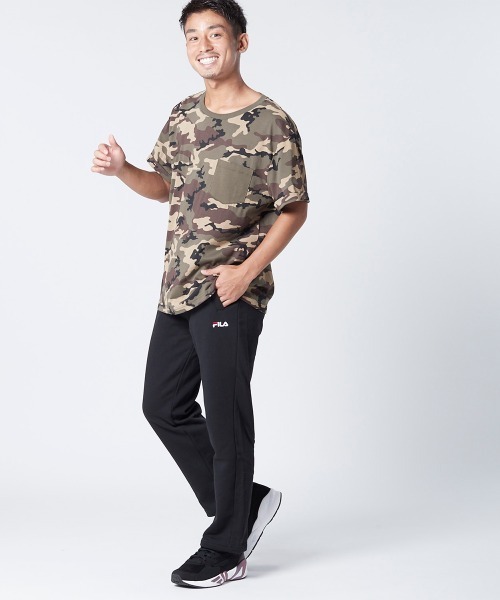 FILA（フィラ）の「裏起毛　スウエットパンツ（スウェットパンツ・メンズ・ネイビー/ブラック/杢グレー・X-LARGE/MEDIUM/LARGE）」の6枚目の写真