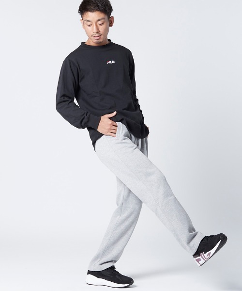 FILA（フィラ）の「裏起毛　スウエットパンツ（スウェットパンツ・メンズ・ネイビー/ブラック/杢グレー・X-LARGE/MEDIUM/LARGE）」の14枚目の写真