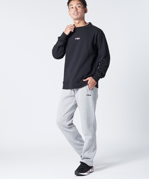 FILA（フィラ）の「裏起毛　スウエットパンツ（スウェットパンツ・メンズ・ネイビー/ブラック/杢グレー・X-LARGE/MEDIUM/LARGE）」の13枚目の写真
