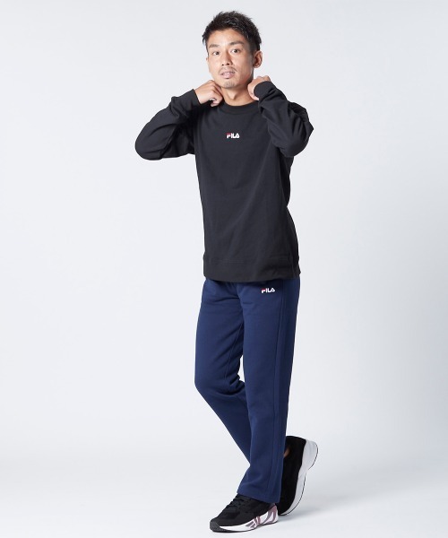 FILA（フィラ）の「裏起毛　スウエットパンツ（スウェットパンツ・メンズ・ネイビー/ブラック/杢グレー・X-LARGE/MEDIUM/LARGE）」の20枚目の写真