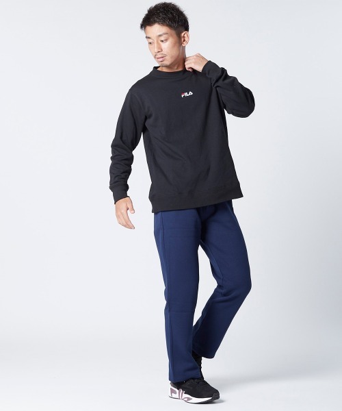 FILA（フィラ）の「裏起毛　スウエットパンツ（スウェットパンツ・メンズ・ネイビー/ブラック/杢グレー・X-LARGE/MEDIUM/LARGE）」の21枚目の写真