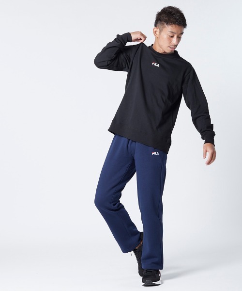 FILA（フィラ）の「裏起毛　スウエットパンツ（スウェットパンツ・メンズ・ネイビー/ブラック/杢グレー・X-LARGE/MEDIUM/LARGE）」の22枚目の写真
