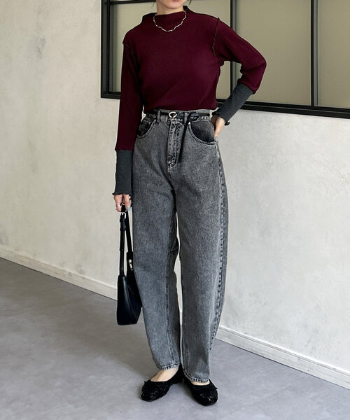 Thevon（ゼボン）の「ニュアンスバックル合皮ベルト（ベルト・レディース・ブラウン/ブラウン系その他/ブラック系その他/ブラック・FREE）」の6枚目の写真