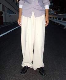 【FAF (FAKE AS FLOWERS) / フェイク アス フラワーズ】AGED BAGGY SWEAT PANTS