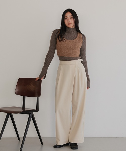 セール】フロントラップパンツ（スラックス）｜TENTO（テント）の