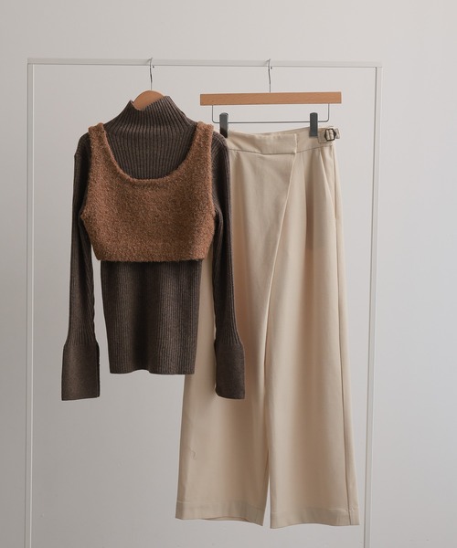 セール】フロントラップパンツ（スラックス）｜TENTO（テント）の