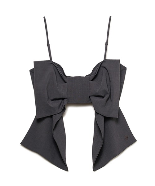 sorin TRトロピカル　ビッグリボンビスチェ グレー SORIN 「WEB限定カラー」Big Ribbon Bustier/ビッグリボン